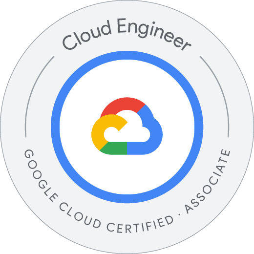 GCP Cloud Engineer Associate Badge