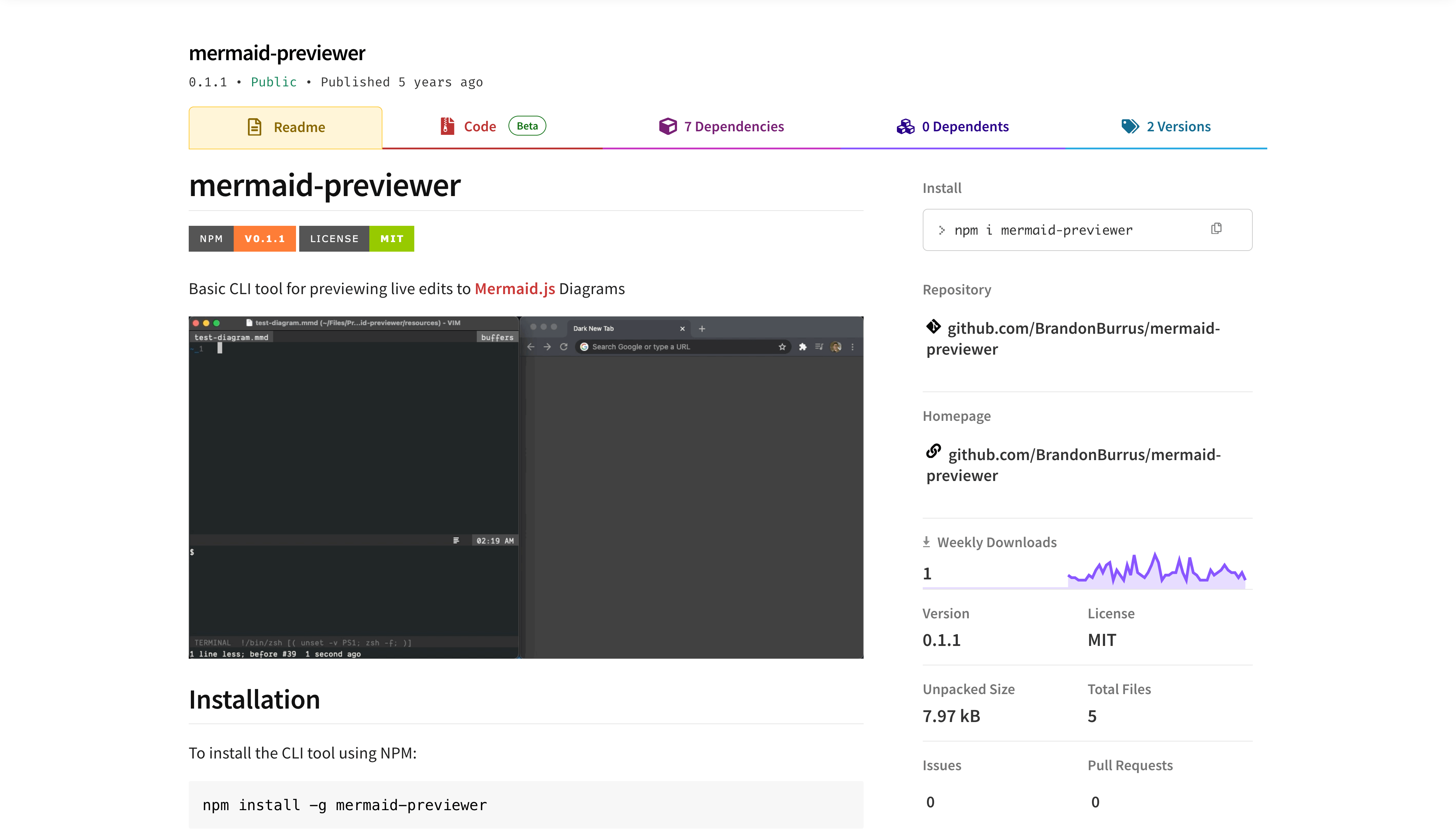 Mermaid Previewer thumbnail